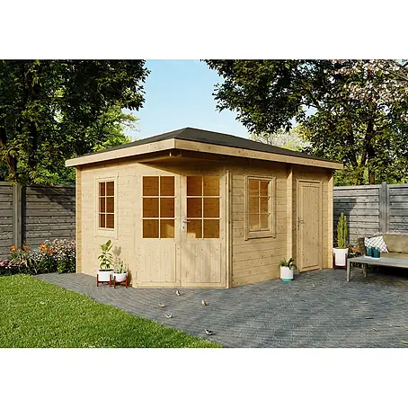 Fjordholz  Gartenhaus Evelyn 3D