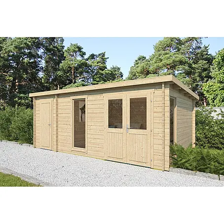 Fjordholz  Gartenhaus Krista 28 B ohne Imprägnierung