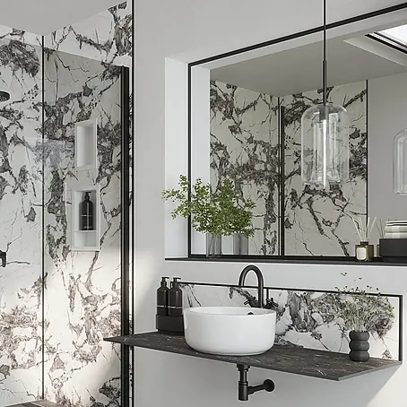 Wetwall  Wandpaneel Alloy Spritzschutz
