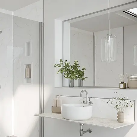 Wetwall  Wandpaneel Alloy Spritzschutz