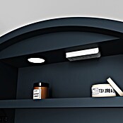 Disbain Armario con espejo LED Mali (Diámetro: 80 cm, Aluminio, Antracita) | BAUHAUS