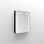 Disbain Armario con espejo LED Kenya (An x Al: 60 x 75 cm, Metal, Vidrio) | BAUHAUS