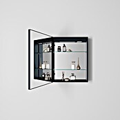 Disbain Armario con espejo LED Kenya (An x Al: 60 x 75 cm, Metal, Vidrio) | BAUHAUS