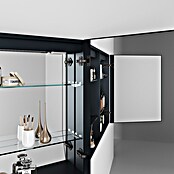 Disbain Armario con espejo LED Kenya (An x Al: 120 x 75 cm, Metal, Vidrio) | BAUHAUS