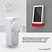 Smartes Türschloss HmIP-DLP-WS (Kunststoff, Weiß-Silber) | BAUHAUS