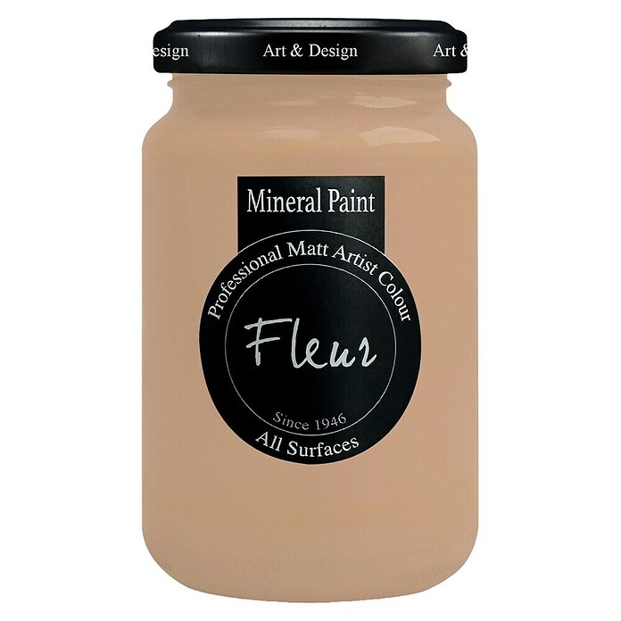 Fleur Pintura mineral (Coffee Grounds, 330 ml, Mate) | BAUHAUS