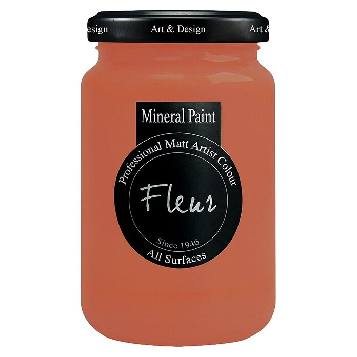 Fleur Pintura mineral (Sweet Tangerine, 330 ml, Mate) | BAUHAUS