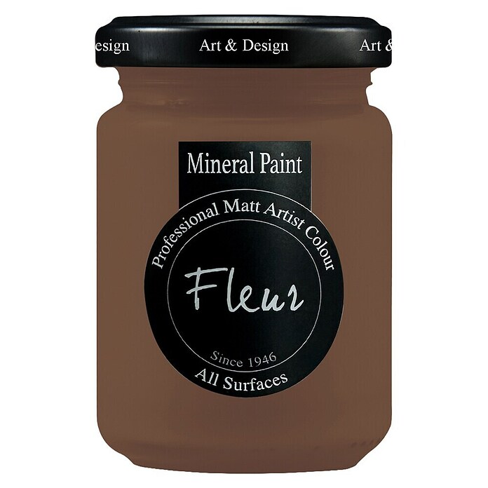 Fleur Pintura mineral (Chocolate, 130 ml, Mate) | BAUHAUS