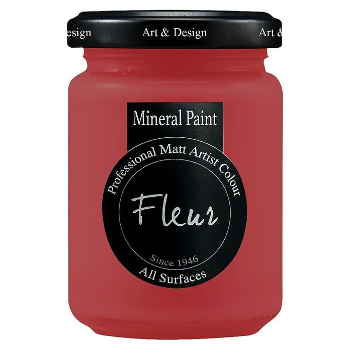 Fleur Pintura mineral (Tomato Red, 130 ml, Mate) | BAUHAUS