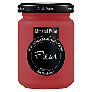 Fleur Pintura mineral (Tomato Red, 130 ml, Mate)