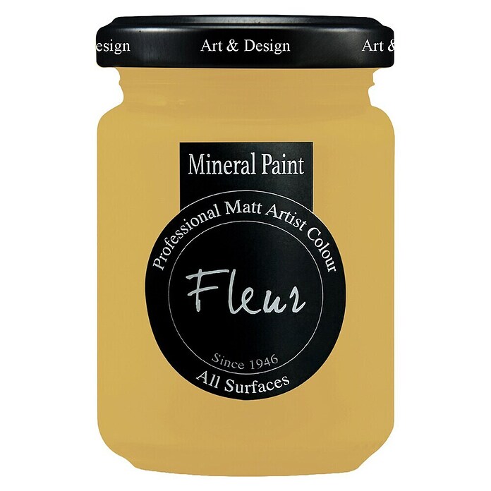 Fleur Pintura mineral (Naples Yellow, 130 ml, Mate) | BAUHAUS