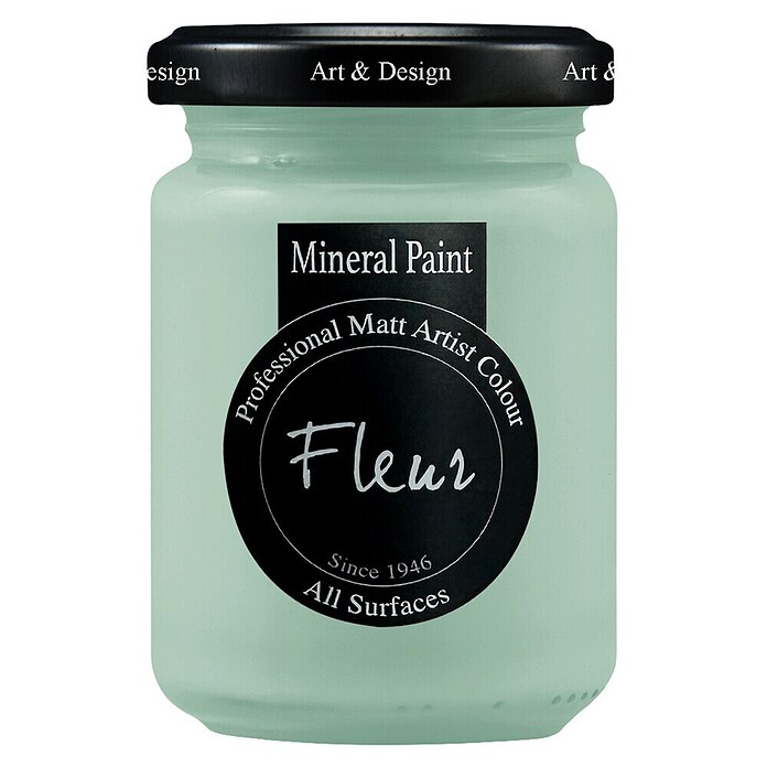 Fleur Pintura mineral (Malmo Green, 130 ml, Mate) | BAUHAUS