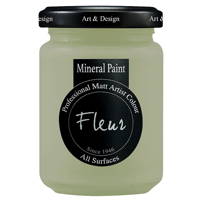 Fleur Pintura mineral (Soho Green, 130 ml, Mate) | BAUHAUS