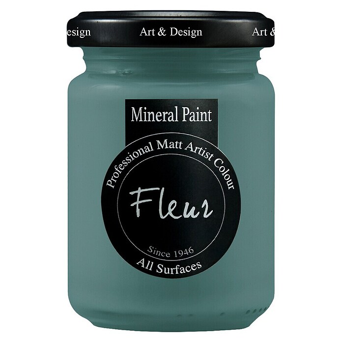 Fleur Pintura mineral (Vanity Blue, 130 ml, Mate) | BAUHAUS
