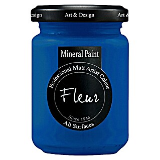Fleur Pintura mineral (Ultramarine Blue, 130 ml, Mate)