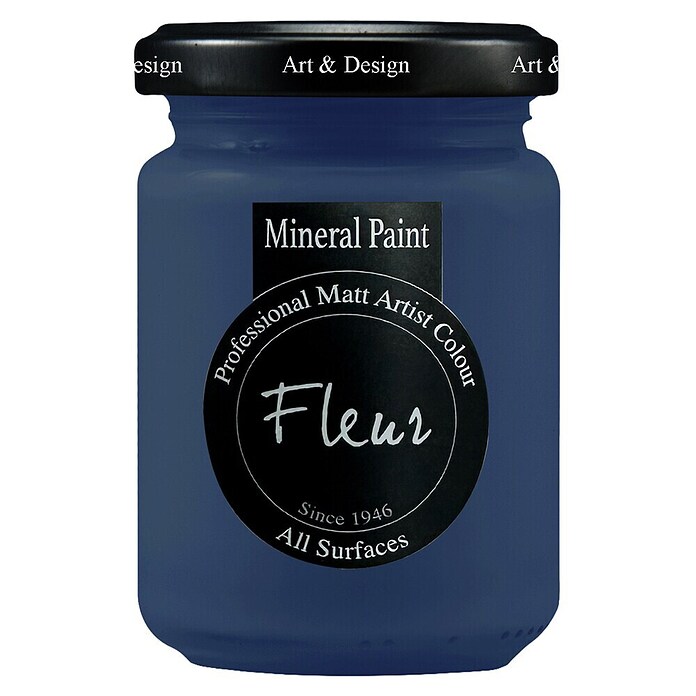 Fleur Pintura mineral (Trendsetter Blue, 130 ml, Mate) | BAUHAUS