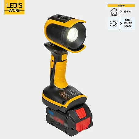 LED's work  LED-Strahler für 18 V Akkus