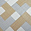 Selbstklebemosaik SAM 4MT87M (30,5 x 30,5 cm, Metall, Grau/Beige)