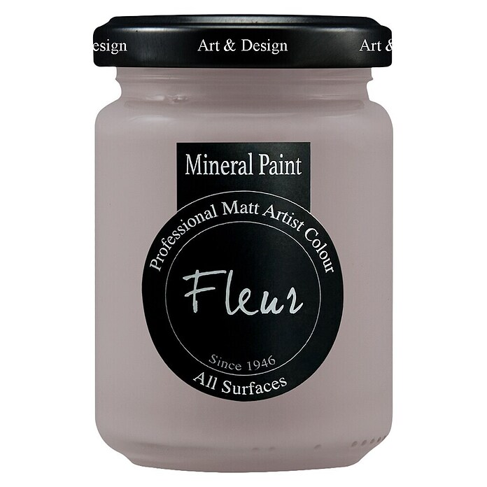Fleur Pintura mineral (Indian Elephant, 130 ml, Mate) | BAUHAUS