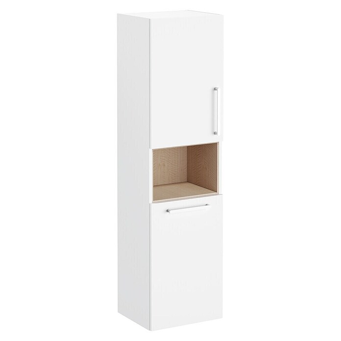VitrA Bad-Hochschrank Root Flat (B x T x H: 42 x 36 x 155 cm, Weiß, DIN Anschlag: Links) | BAUHAUS