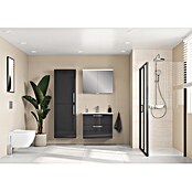 VitrA Bad-Hochschrank Root Flat (B x T x H: 57 x 27 x 180 cm, Anthrazit) | BAUHAUS