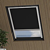 Dakraamrolgordijn C02 (C02, Zwart, Handmatig) | BAUHAUS