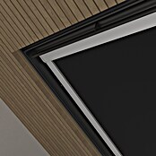 Dakraamrolgordijn C02 (C02, Zwart, Handmatig) | BAUHAUS