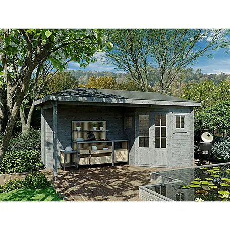 Fjordholz  Gartenhaus Evelyn 1C