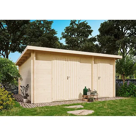 Fjordholz  Gartenhaus Carin 44 D