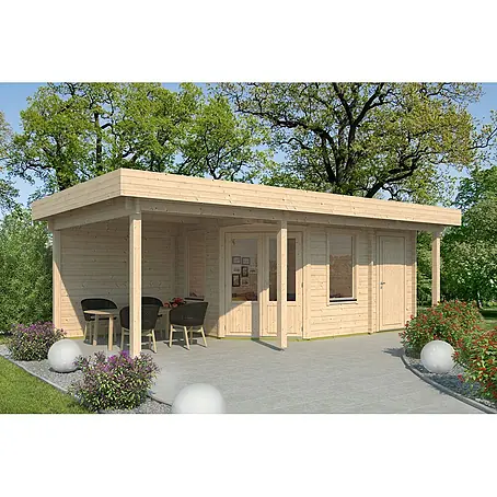 Fjordholz  Gartenhaus Nora 44 H Klassik