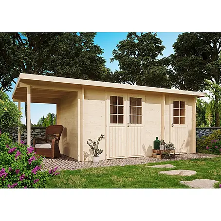 Fjordholz  Gartenhaus Carin 44 B +SD