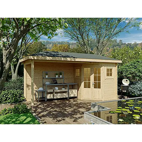 Fjordholz  Gartenhaus Evelyn 1C