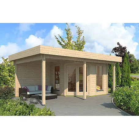 Fjordholz  Gartenhaus Nora 44 G Modern