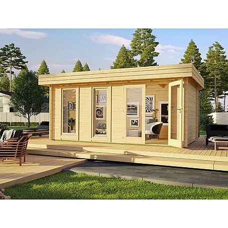Fjordholz  Gartenhaus Miriam 44 B Modern