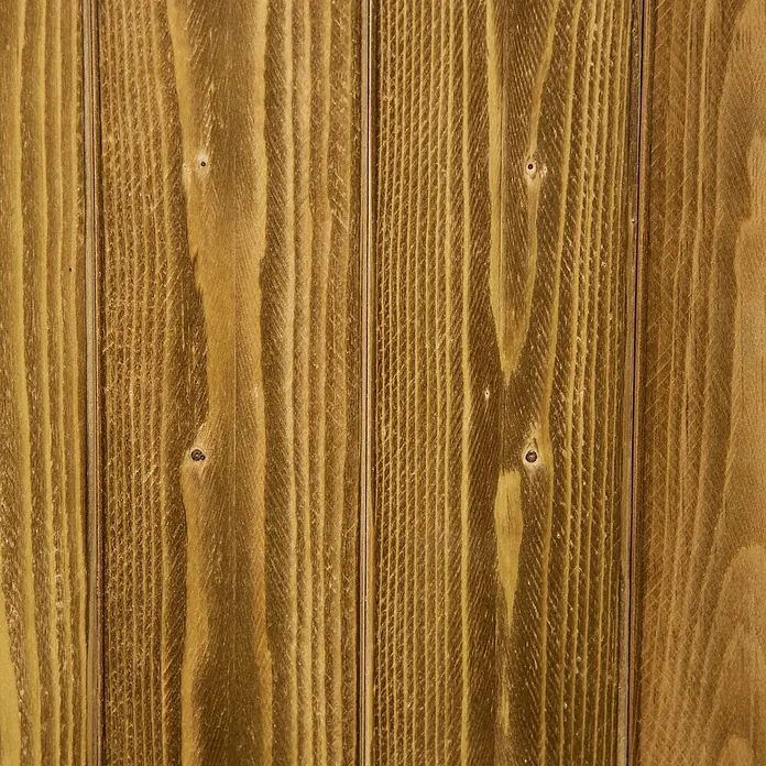Furnicato Hochbeet - 120 x 40 x 40 cm, Holz, Naturholz - Goldbraune Holzbretter mit natürlicher Maserung und Ästen, ideal für rustikale Dekoration.