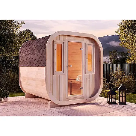 FinnTherm  Fasssauna ScandiCube Comfort