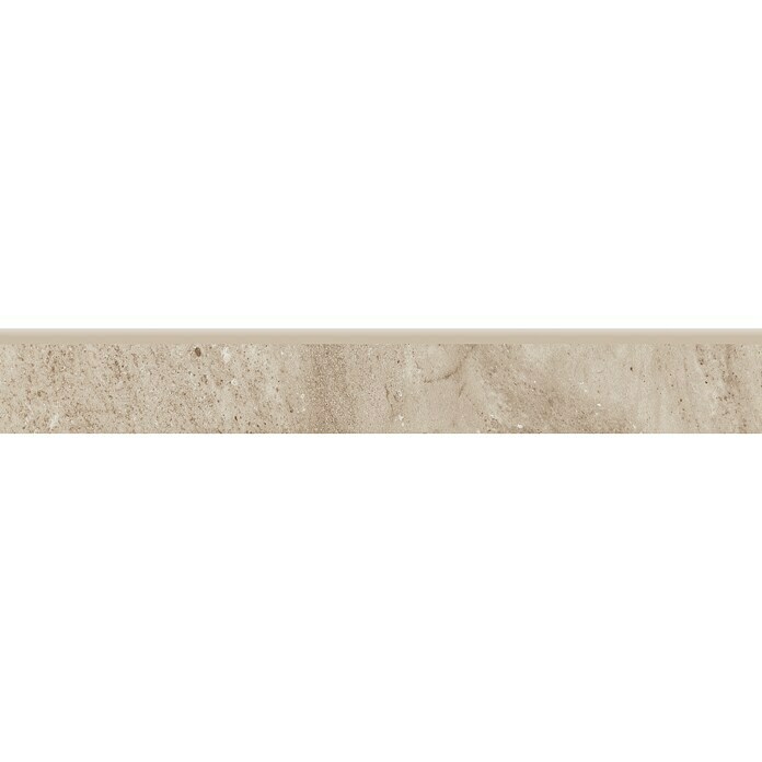 Sockelfliese Jasper Lux (8,3 x 60 cm, Beige, Teilpoliert)