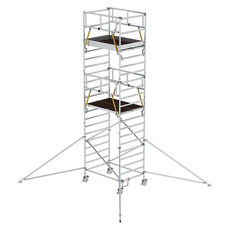 Munk  Rollgerüst Rollgerüst SG mit Doppelplattform 1,35x1,80m und Ausleger 7,59m AH