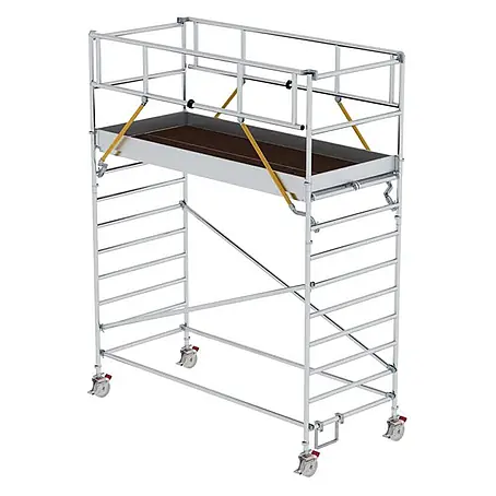 MUNK Rollgerüst SG mit Doppelplattform 1,35x3,00m Plattform 5,07m AH