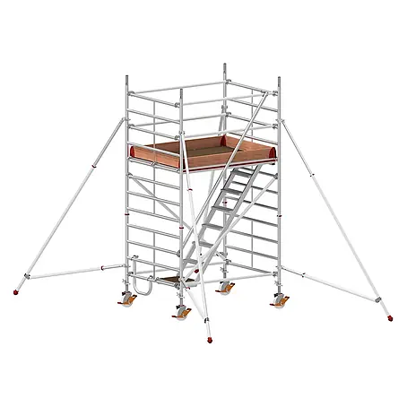 Hymer  Rollgerüst Treppen-Fahrgerüst 3,64m Gerüsthöhe