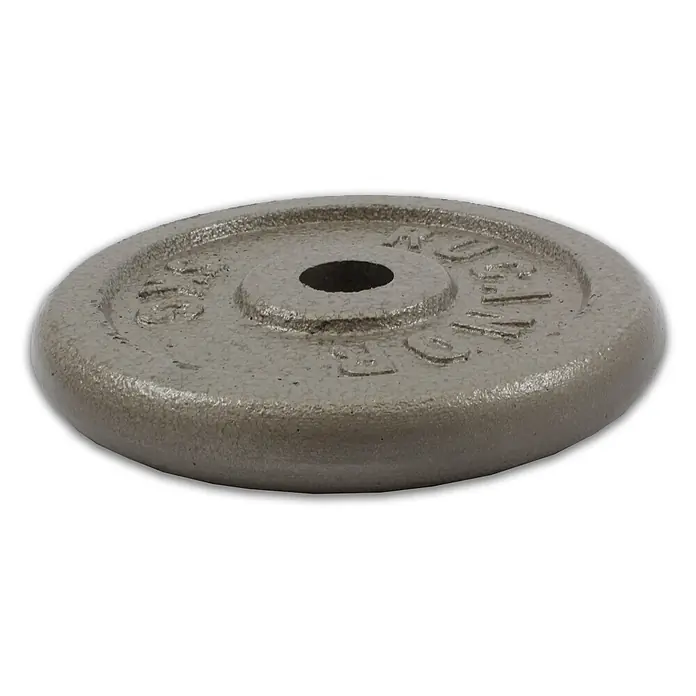 Altrex Rollgerüst Ballastgewicht 20 kg für Gerüste -  - Graue, texturierte Gusseisen-Hantelscheibe, 1,25 kg, mit Mittelloch für Langhanteln.