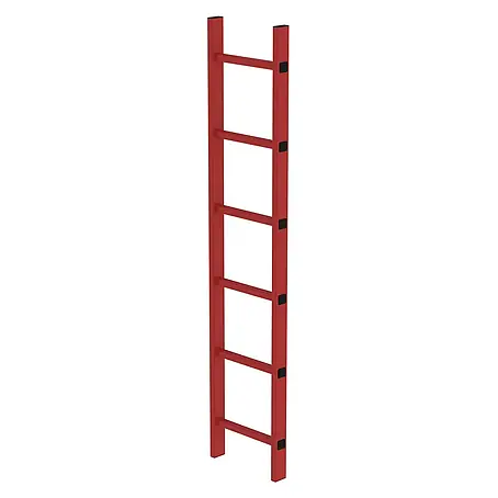 Munk  Steigleiter Schachtleiter aus GFK 300mm breit 6 Sprossen 1,68m lang