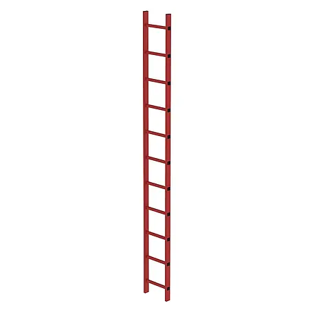 Munk  Steigleiter Schachtleiter aus GFK 300mm breit 11 Sprossen 3,08m lang