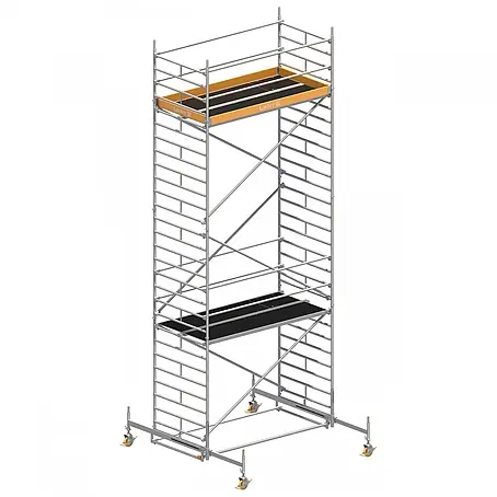 Layher  Rollgerüst Rollgerüst Uni Breit 8,38m AH
