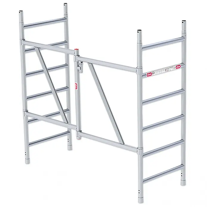 Altrex Rollgerüst Klappgerüstrahmen RS TOWER 5 schmal 3 Sprossen -  - Gerüstrahmen aus Aluminium mit integrierter Durchgangsklappe.
