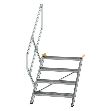 Munk  Außentreppe Treppe 45° inkl. einen Handlauf, 800mm Stufenbreite, 4 Stufen