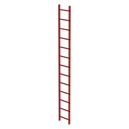 Munk  Steigleiter Schachtleiter aus GFK 400mm breit 13 Sprossen 3,64m lang