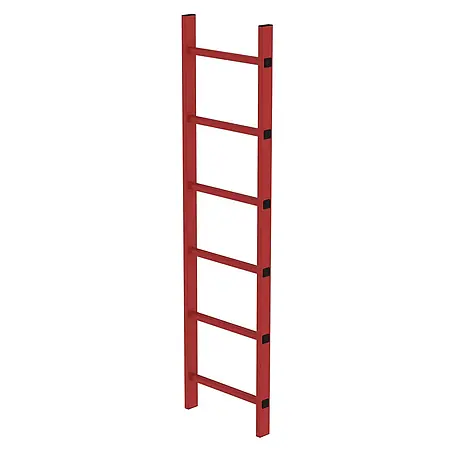 Munk  Steigleiter Schachtleiter aus GFK 400mm breit 6 Sprossen 1,68m lang