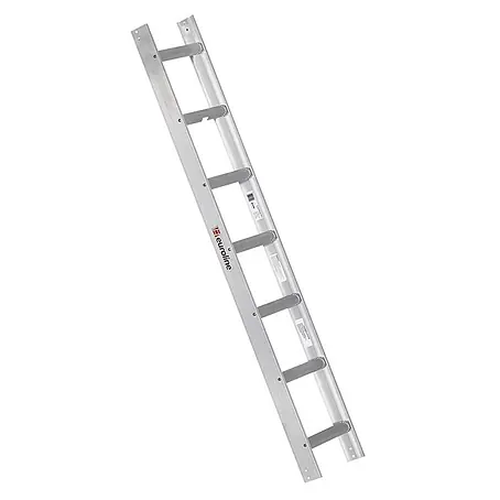 Euroline  Dachleiter Premium Kaminkehrerleiter 7 Sprossen Alu natur
