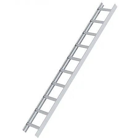 Munk  Dachleiter Aluminium Dachleiter 10 Sprossen Aluminium